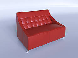 Офісний диван "Поліс" червоний