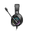 Навушники ігрові геймерські з мікрофоном Xtrike Me дротові стереогарнітура з підсвіткою Black (GH-890), фото 2