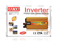 Преобразователь напряжения инвертор AC/DC 1500Вт 12В UKC SSK-1500W