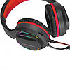 Навушники ігрові геймерські з мікрофоном Xtrike Me дротові стереогарнітура з підсвіткою Black (GH-903), фото 3