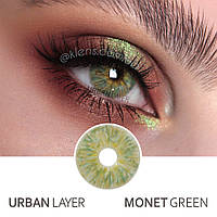 Кольорові контактні лінзи Urban Layer Monet Green