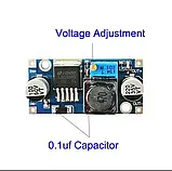 Регулятор напруги знижувальний LM2596S 1.25-35V 3A, фото 3