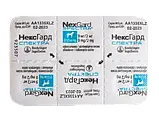 NexGard Spectra (Нексгард спектра) таблетки від бліх, кліщів та глистів для собак 2-3,5 кг, 1 табл., фото 3