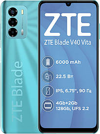 ZTE Blade V40 Vita 4/128Gb NFC Green Гарантія 1 рік