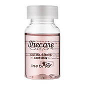 Лосьйон Inebrya She Care Extra Shine Lotion для сяйва волосся 12 мл, (1 ампула)