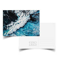 Поштова картка ZIZ Океанічна хвиля