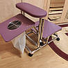 Витяжка для педикюру мобільна педикюрна підставка-підніжка з місцем для педикюрної ванни Тера_Максі U, фото 6