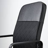 RENBERGET РЕНБЕРГЕТ, Обертовий стілець, БОМСТАД чорний Ikea, фото 3