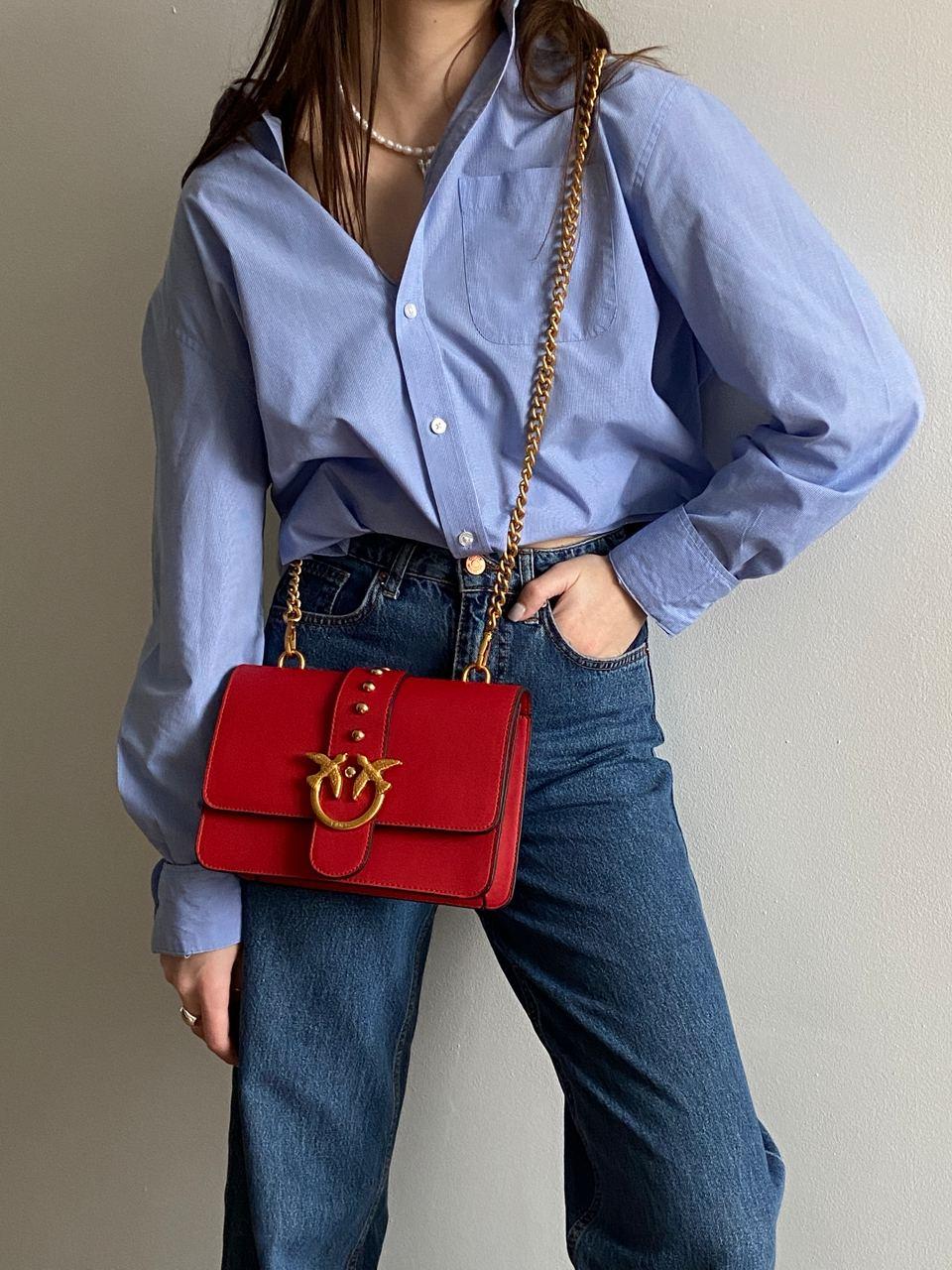 Жіноча сумка Pinko Classic Love Bag Icon Simply Red