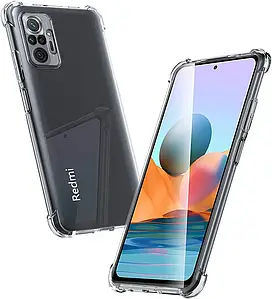 Захисний силіконовий чохол Xiaomi Redmi Note 10 Pro Прозорий