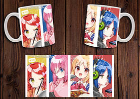 Чашка "Самітниця-рокер" / Кружка Bocchi the Rock! №15