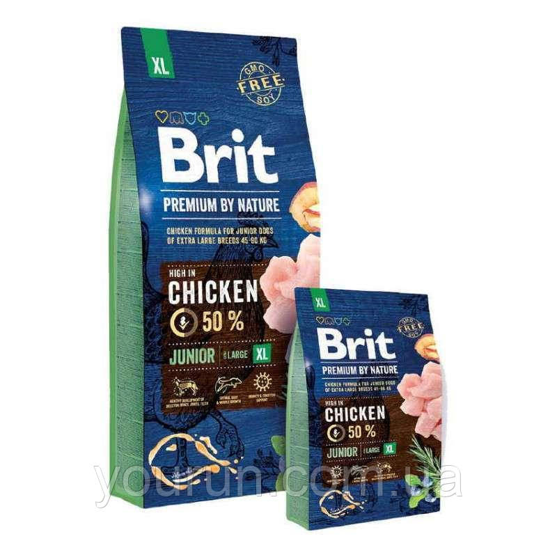 Brit Premium Dog Junior XL для цуценят і молодих собак гігантських порід 15кг