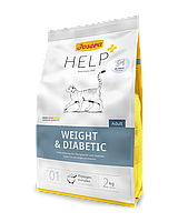 Сухой корм Josera Help Weight & Diabetic Cat Поддержка при ожирении и диабете - 2 кг