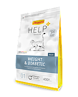 Сухой корм Josera Help Weight & Diabetic Cat Поддержка при ожирении и диабете - 0.4 кг