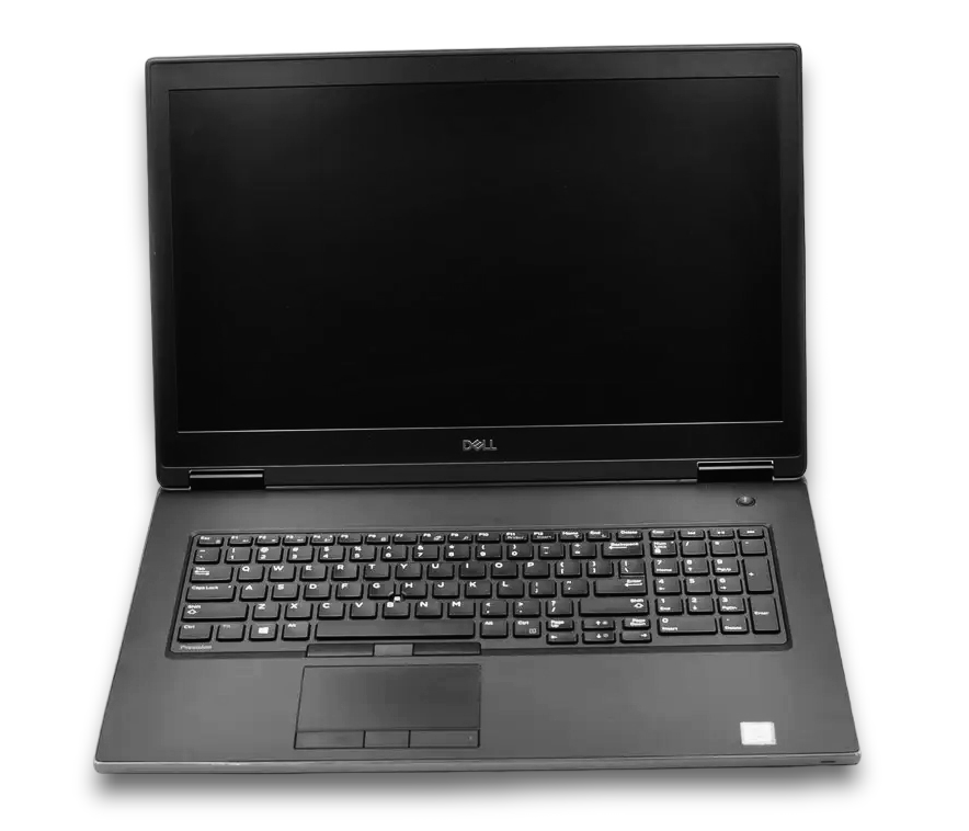 Dell Precision 7730  i7-8850H 2,6GHz (12CPUs) / 32GB RAM / 120GB NVMe / Radeon PRO WX-7100 / WIN 11 / NO WEB