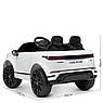 Дитячий електромобіль на акумуляторі Range Rover Evoque з планшетом та пультом радіокерування 3-8 років білий, фото 6