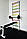 Шведська стінка з турником, брусами та лавкою ARTIKOS посилена біла сходинки світлофор, фото 5