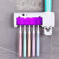 Диспенсер автоматический для зубной пасты и щеток Toothbrush Sterilizer [ОПТ]