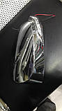 Замінні кришки дзеркал з поворотами Toyota Camry 50 / 55 у хромі, фото 2