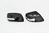Замінні кришки з поворотами Toyota Land Cruiser 200 2007-2011 модель рестайлінг 2012 колір чорний, фото 2
