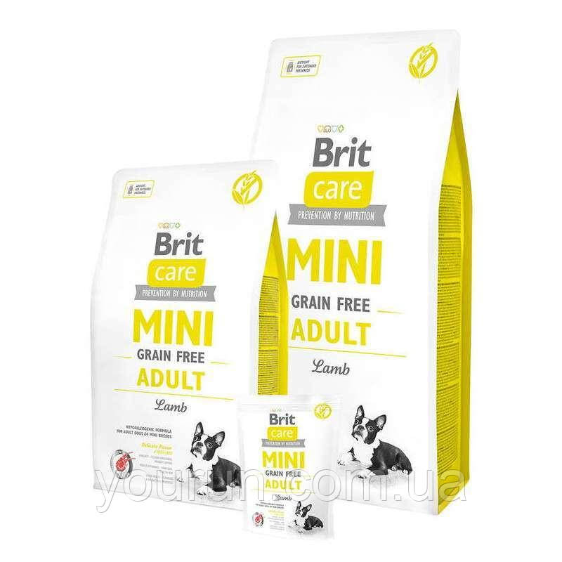 Brit Care Grain Free Adult Mini беззерновой гіпоалергенний корм для дорослих собак маленьких порід 2 кг
