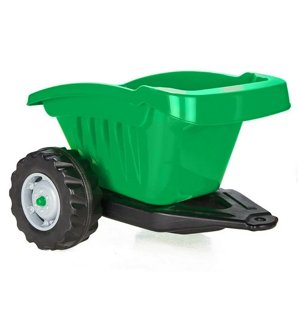 Детский педальный трактор с прицепом Pilsan 07-316 Зеленый - фото 4 - id-p1776309144