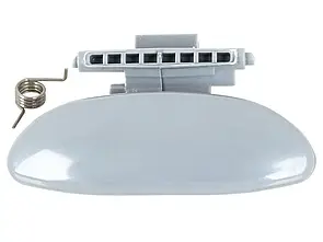 Citroen C2 (02-09) ручка бардачка сіра без отвору, Сітроен С2