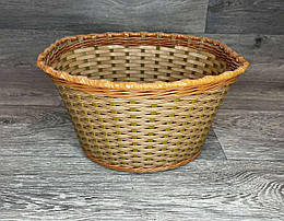 Кошик дитячий велосипедний Crossride, CR-BS03-11, плетений Коричневий