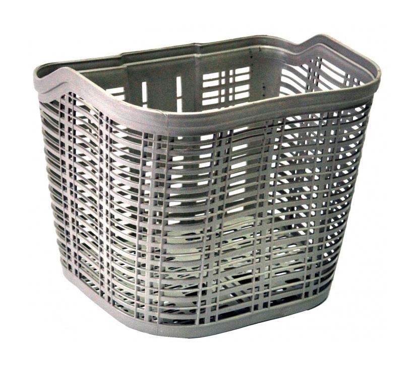 Кошик велосипедний пластиковий ARDIS JL-CK106 на кермо, сірий, фото 1