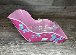 Крісло для ляльки Crossride CR-A-4 рожеве