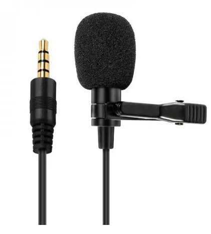 Мікрофон петличний XO MKF01 for jack 3.5 Black