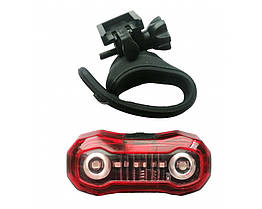 Стоп/Мігалка велосипедна задня JING YI JY-6088 на батарейках/5 діодів