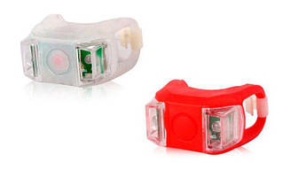 Комплект велосвітило Jing YI JY-267-6 (передній і задній) силіконовий корпус