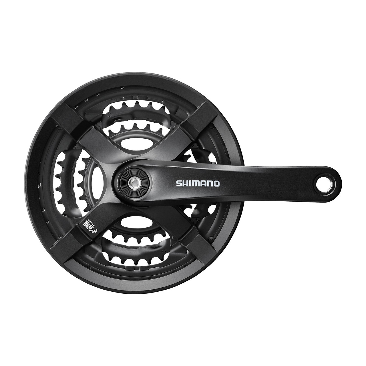 Π‘ΠΈΡΡΠ΅ΠΌΠ° ΡΠ°ΡΡΠ½ΡΠ² Shimano Tourney FC-TY501 48Ρ
38Ρ
28Π’ 170 ΠΌΠΌ Π§ΠΎΡΠ½Π°