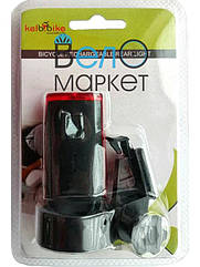 Стоп/Мігалка велосипедна задня Стоп JY-6015 U на акумуляторі/перезаряджається