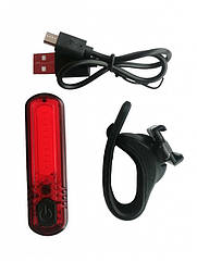 Стоп/Мігалка велосипедна задня Стоп JY-6056 T на акумуляторі/перезаряджається