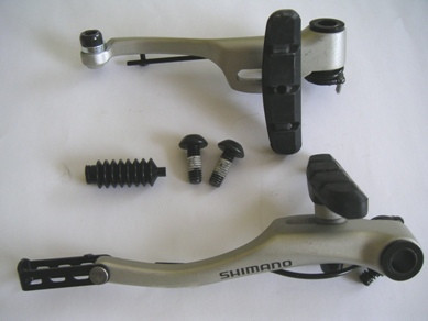Π’ΠΎΡΠΌΠΎΠ· Shimano Alivio/Acera BR-M421 V-brake, ΠΎΠ΄Π½Π° ΡΡΠΎΡΠΎΠ½Π° (ΠΏΠ΅ΡΠ΅Π΄Π½ΠΈΠΉ ΠΈΠ»ΠΈ Π·Π°Π΄Π½ΠΈΠΉ)