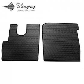 Килимки в салон Iveco Stralis 2002-2007 (cabin AS) Комплект із 2 килимків Стінгрей