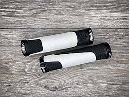 Ручки вело керма (грипси) VELO VLG-776AD3-L2-G2 AFT із замком білі