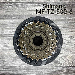 Тріскачка Shimano TOURNEY MF-TZ500-6-CP 6 швидкостей із захистом