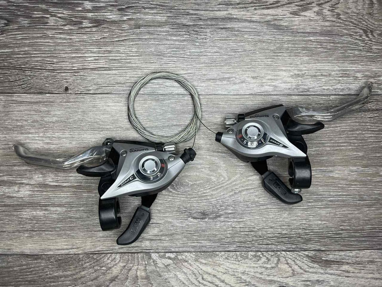 ΠΠΎΠΌΠΏΠ»Π΅ΠΊΡ ΠΌΠΎΠ½ΠΎΠ±Π»ΠΎΠΊΡΠ² Shimano Tourney ST-EF-51 3x8ΡΠΊ ΡΠ· ΡΡΠΎΡΠΎΠΌ