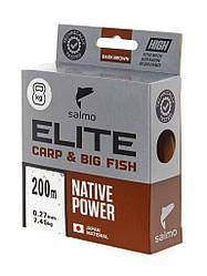 Жилка моно. Salmo Elite CARP & BIG FISH 200/027  (інд.уп/ *5) (132709)