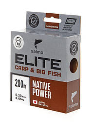 Жилка моно. Salmo Elite CARP & BIG FISH 200/030  (інд.уп/ *5) (132710)