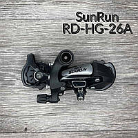 Переключатель задний SunRun RD-HG-26A, 6-7 скоростей, крепление под болт