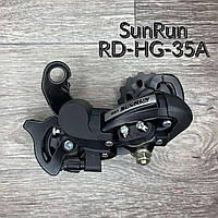 Переключатель задний SunRun RD-HG-35A, 6-7 скоростей, крепление под болт