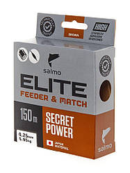 Жилка моно. Salmo Elite FEEDER & MATCH 150/025  (інд.уп/ *5) (132705)