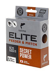 Жилка моно. Salmo Elite FEEDER & MATCH 150/032  (інд.уп/ *5) (132708)
