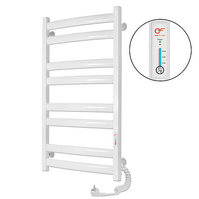 Електрична рушникосушка Flyme EF Atlant R з терморегулятором і таймером (праве підключення)