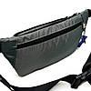 Сумка напоясна (бананка) Чоловіча AOTIAN Сірий 23х15х6 см (2101), фото 5