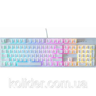 Клавиатура Dark Project One KD104A White PBT Gateron Mechanical Yellow ...
